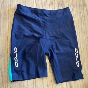 Orca Women's Core Tri Short Navy / Turquoise  size XL